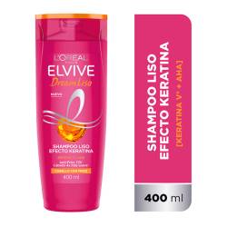 Shampoo Dream Lisso Elvive x 400 cc.