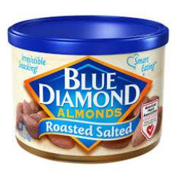 Almendras Saladas Blue Diamond x 170 g.