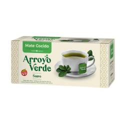 Yerba Mate Suave en Saquitos Arroyo Verde x 25 Un.