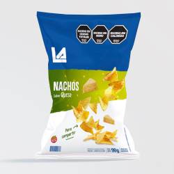 Nachos sabor Queso La Anonima x 90 g.
