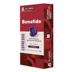 Cafe en Capsulas Espresso Bonafide x 10 Un.