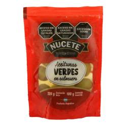 Aceitunas Verdes para Ensalada Doy Pack Nucete x 100 g.
