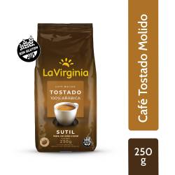 Café Tostado Molido Sutil La Virginia x 250 g.