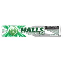 Caramelos Menta sin Azúcar Halls x 26 g.