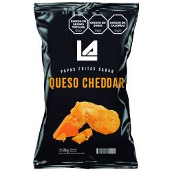 Papas Sabor Cheddar La Anónima x 93 g.