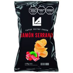 Papas Sabor Jamón La Anónima x 93 g.