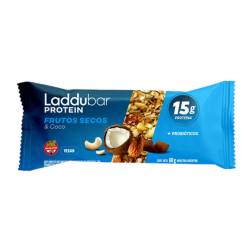 Barra Proteica Frutos Secos + Coco Laddubar x 60 g.
