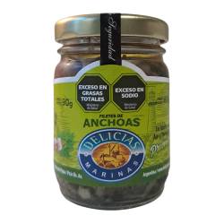 Filetes de Anchoas a la Provenzal Delicias Marina x 90 g.