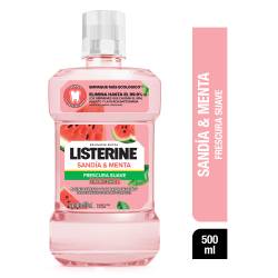 Enjuague Bucal Sandia Listerine x 500 cc.