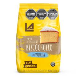 Polvo para Preparar Bizcochuelo Vainilla Sin Gluten La Anonima x 500 g.