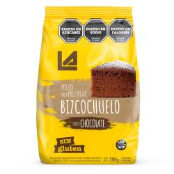 Polvo para Preparar Bizcochuelo Chocolate Sin Gluten La Anonima x 500 g.