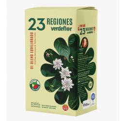 Mezcla Hierbas Serranas con Yerba Mate 23 Regiones x 500 g.
