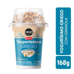 Yogur Griego Con Granola Yogurísimo x 168 g.