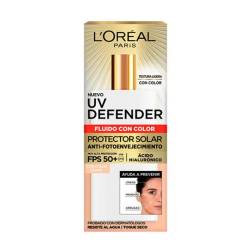 Protector Solar Facial Fps50 Uv Claro Loreal x 1 Un.