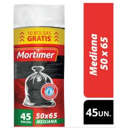 Bolsa para Residuos 50X65 Mortimer x 45 Un.