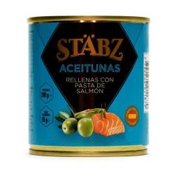 Aceitunas Rellenas con Salmón Stabz x 200 g.