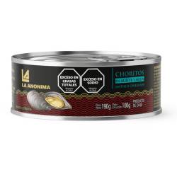 Choritos en Aceite Y Agua La Anónima x 190 g.
