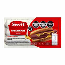 Salchichas Viena sin Piel X 6 Un. Swift x 225 g.