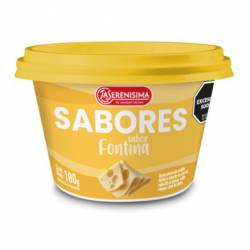 Queso Untable Sabor Fontina  La Serenisima x 180 g.