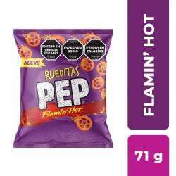  Rueditas Flamin Hot Pep x 71 g.