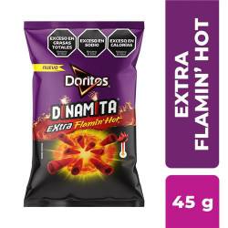 Tubo de Maíz Dinamita Extra Flamin Hot Doritos x 45 g.