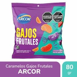 Caramelos Gajitos Surtido Arcor x 80 g.