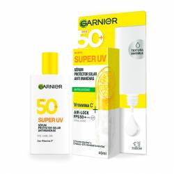 Serum Protector Solar Invisible Vitamina C Fps50 Garnier x 40 cc.