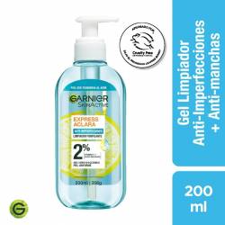 Gel de Limpieza Facial Anti Acne Garnier x 200 cc.
