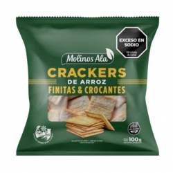 Galletitas Crackers de Arroz Molinos Ala x 100 g.