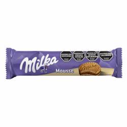 Galletitas Vainilla Rellena Mousse Milka x 124 g.