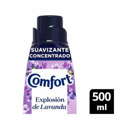 Suavizante Concentrado Explosión de Lavanda Botella Comfort x 500 cc.