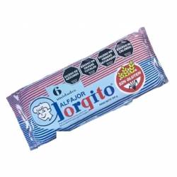 Alfajor Dulce de Leche con Baño Chocolate sin Gluten x 6 Un. Jorgito x 300 g.