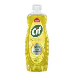Detergente Líquido Active Gel Limon Botella Cif x 500 cc.
