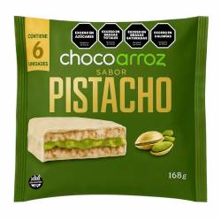 Alfajor Sabor Pistacho X 6 Un.Chocoarroz x 168 g.