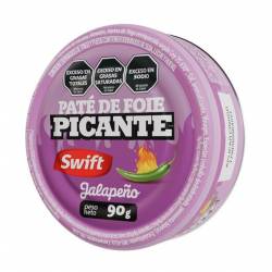 Paté De Foie Picante Jalapeño Swift x 90 g.