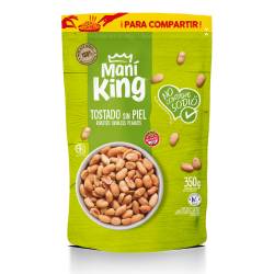 Maní Tostado sin sal Maní King x 350 g.