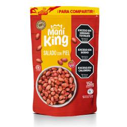 Maní Frito con Piel Maní King x 350 g.