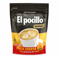 Cebada Tostada Instantánea Intensa Doy Pack El Pocillo x 115 g.