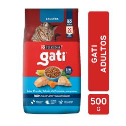 Alimento para Gatos Pescado y Salmón Gati x 500 g.