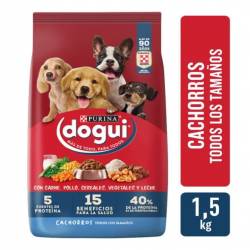 Alimento para Perros Cachorros Dogui x 1,5 Kg.