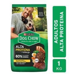 Alimento Seco Perro Adulto Alta Proteína Dog Chow x 1 Kg.