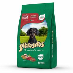 Alimento para Perros Mix Mordida Pequeña Sabrosito x 1,5 Kg.