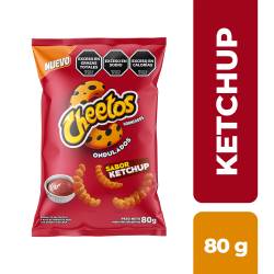 Snack Ondulado sabor Ketchup Cheetos x 80 g.