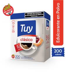Endulzante Sobres 0 Calorias Tuy x 200 Un.