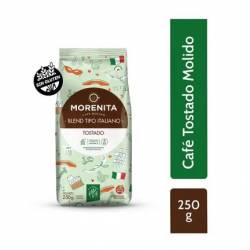 Café Tostado Italiano Morenita x 250 g.