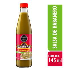 Salsa de Habanero Verde La Costeña x 145 cc.