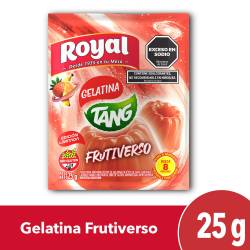 Gelatina Tang Multifruta Royal x 25 g.