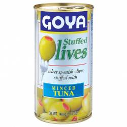 Aceituna Rellena con Atún Goya x 149 g.