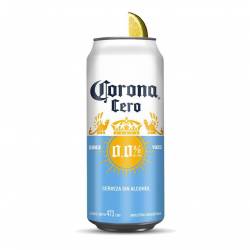 Cerveza sin Alcohol Lata Corona x 473 cc.