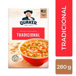 Avena Integral Tradicional Quaker x 280 g.